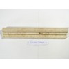 Durango Cream Travertine Honed Ogee Chair Rail Molding