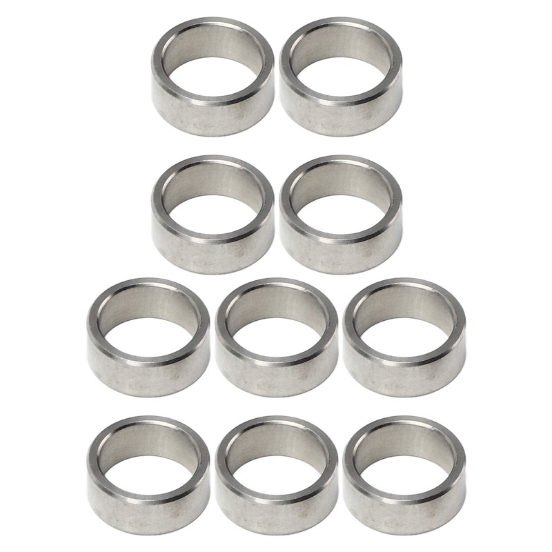 10Pcs Washer Spacer 15mm OD 12mm ID Stainless Steel Hardware