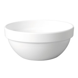 APS Friend 79026 Bowl Recycled Plastics (PET), Diameter 20 cm, Height 9 cm, 1.8 Litres, White