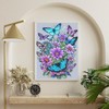 Baipisan Cross Stitch Kits for Adults - Butterfly Stamped Crossstitching