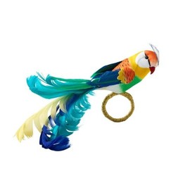 Kim Seybert Set of 4 Rio Napkin Ring in Multicolor