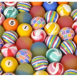 Rhode Island Novelty 38MM 1.50 Inch Assorted Bouncy Balls, 50 Balls per Order