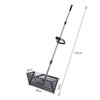 LOVIVER Sand Rake Scooper, Easy Cleanup, Multifunctional,Carbon Steel, Convenient Premium