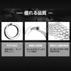 Atibin 100pcs Stainless Steel Flat Fishing Rings Split Blue Lure