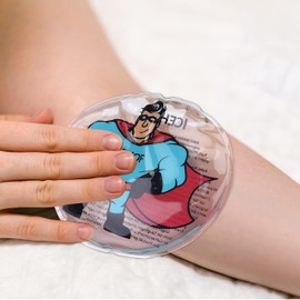 ICEHOF Children's Cooling Pads Set with Motifs - Hero Sloth Panda - Animals Bear Gel Ice Pack Cooling Pack Cooling Pad - Bruise Swelling Burn