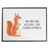 Mr. & Mrs. Panda Desk Mat Squirrel Flower Gift Desk