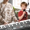 61 Key Keyboard Piano, Electric Piano Keyboard with Lighted Keys,