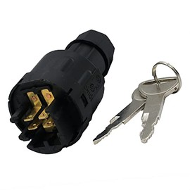 PLENTZOM Ignition Switch Key 57590-23342-71 Compatible with Toyota Forklift Series 7FD10-45 8FG10-30 5 6 7 8
