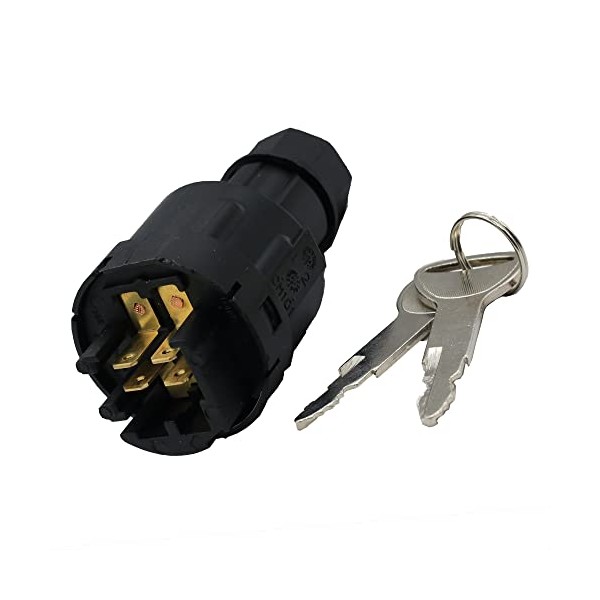 PLENTZOM Ignition Switch Key 57590-23342-71 Compatible with Toyota Forklift Series