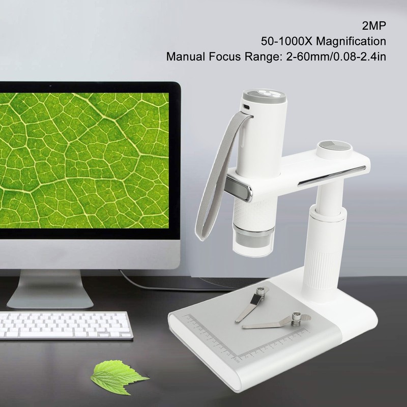 Wireless Digital Microscope 50‑1000X Magnification HD 2MP WiFi USB Microscopes