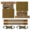zhenchy MOLLE Vest Quick Release Buckle Set Quick Release Cummerbund