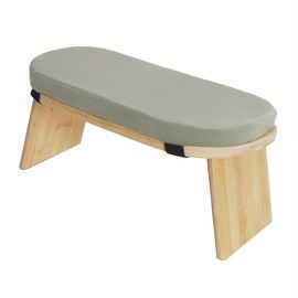 Venbytech for Meditation Bench Foldable Meditation Stool Ergonomic Meditation Bench with Bag