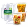 Berry Bloom 24 Envases para Alimentos Transparentes Reutilizables Deli: Tapas