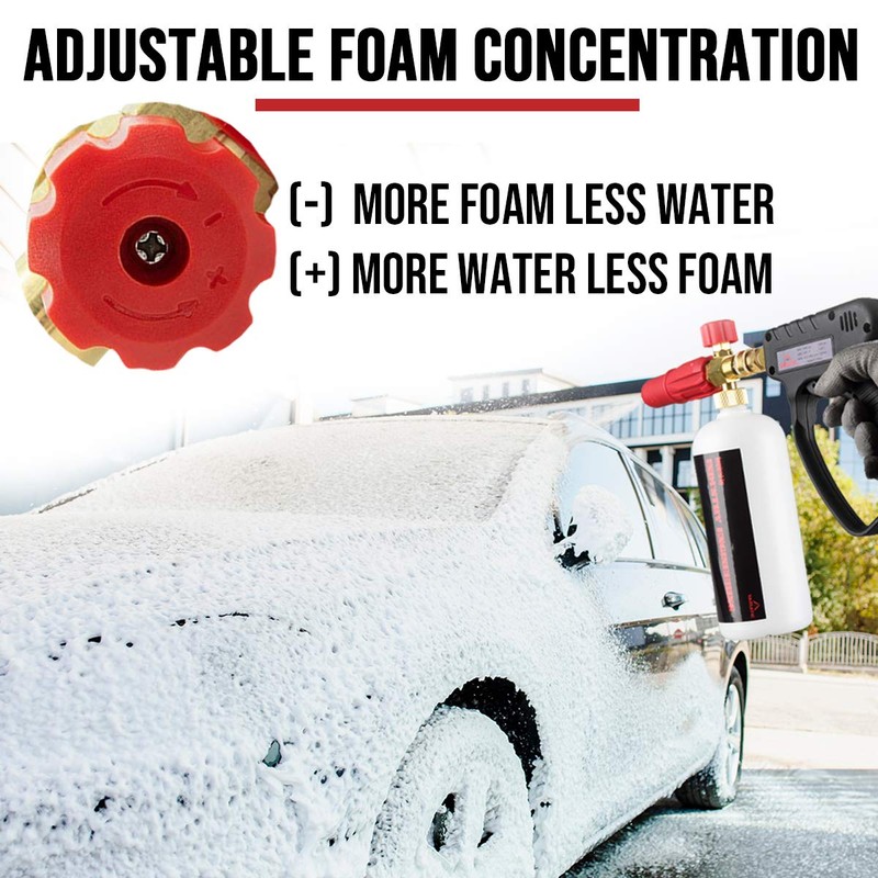 YAMATIC Heavy Duty Foam Cannon Professional Car Wash Pressure Washer