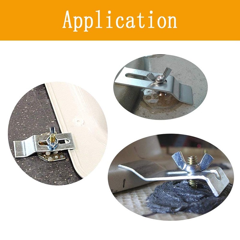MOCOST Sink Clips-10 Pack Kit, Undermount Sink Clips, Epoxy Sink