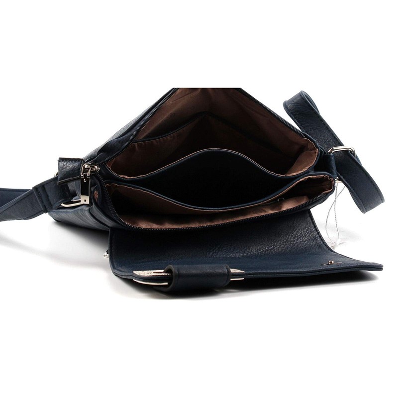 AOSSTA Women's Cross Body Shoulder Messenger Bag Multiple Slip and