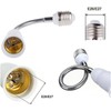 E27 Flexible Light Bulb Lamp Socket Adapter Extender/Adjustable Edison Bulb
