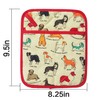 Pot Holders Set of 2 Heat Resistant 480℉ Kitchen 100%
