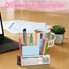 WINOESHE Stainless Steel Pencil Holder with Dumpster Fire Response Team