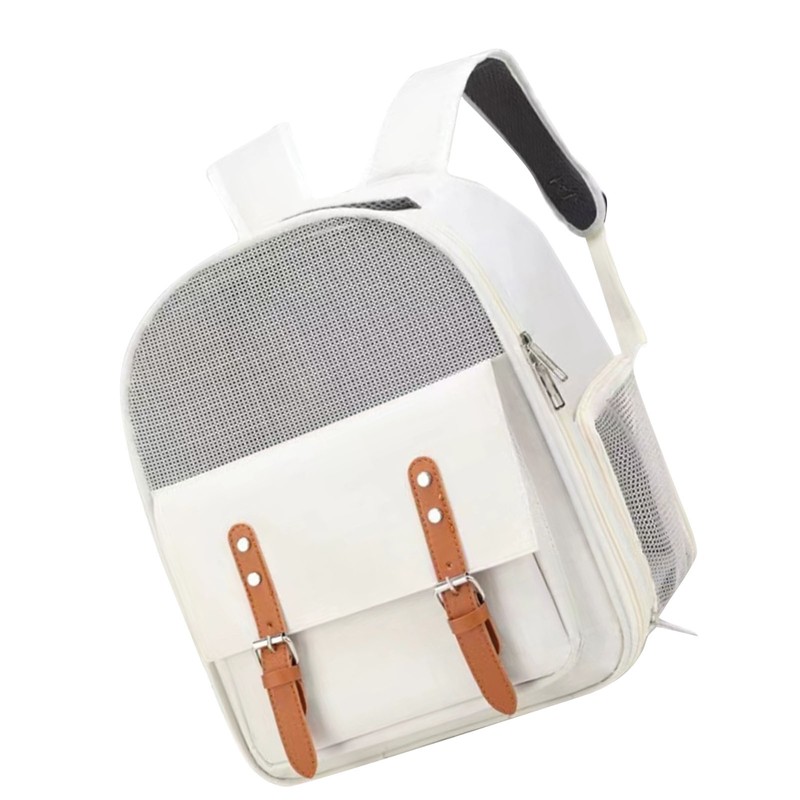 Pet Carrier Backpack Breatheable Mash Pet Carrying Bag Waterproof Portable