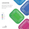 LunchBots Large Trio Stainless Steel Lunch Container -Three Section Design