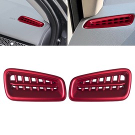 x xotic tech Dashboard Side Air Vent AC Outlet Cover Trim, Sporty Red, Compatible with Honda Civic 11th Gen 2022 2023 2024 2025