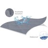 Crib Mattress Protector Sheets Fitted Waterproof Crib Mattress Pad Cover,