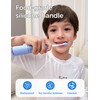 SEAGO Kids Electric Toothbrushes for Ages 5-8 with 2 Sizes