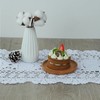 kilofly Handmade Crochet Lace Rectangular Table Runner 11 x 79