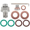 Dsnaduo M12.1-1.75 x 15mm Oversize Piggyback Oil Drain Plug, Stainless