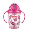 Nuby Tritan No Spill Flip N' Sip Twin Handle Printed