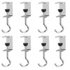 Shengsenfu Adjustable Desk Hooks for Table Metal Bag Holder &