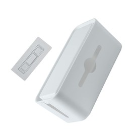 KOMBIUDA Cord Management Box Durable Cable Organizer for Desk Tidy Charging Cable Storage for Home Office Simple Design for Wire Management for Living Room and Bedroom