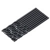 Draper 10pcs Black HSS Drill Bit, 1.0mm x 34mm -