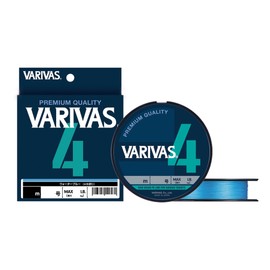 VARIVAS 4 Water Blue Fishing Line, 218.8 yards (200 m) No. 1