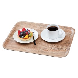 CAMBRO MA2435E90 Wood Grain Tray, Brown Olive