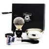 5 pieces shaving kit gift for men (5 edge razor,