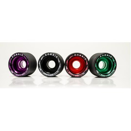 Sure-Grip Zombie Wheels Roller Derby Speed Skating (Max Purple 89A)