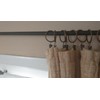 Xin store 40-Pack Copper Metal Curtain Rings with Clips (1.5")