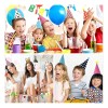Pack de Gorros de Fiesta de Papel CHICON para Cumpleaños,