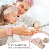 9 Piezas Diadema de Spa Facial, Muñequeras Absorbentes para Lavar