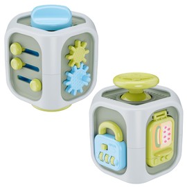 Montessori Toys for 1 Year Old Sensory Toys for Toddler 1-3 Travel Toy for 6-12-18 Months Baby Busy Activity Cube for Fine Motor Skill Learning Birthday Gift for 1 Year Old