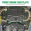 Racewill Front Engine Skid Plate, Engine Splash Shield Protection Guard