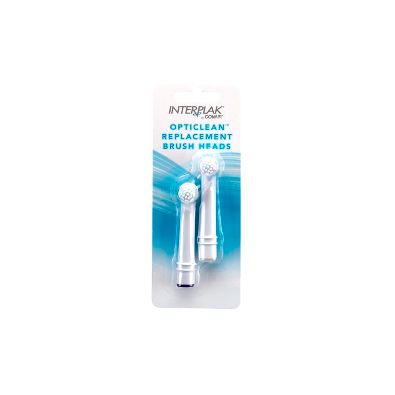 Interplak RBG3 OptiClean Replacement Power Plaque Remover Brush Head (Pack