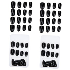 FOMIYES Fashionable Press on Nail Tips 4 Sets Full Cover False Nails for Nail Art Design