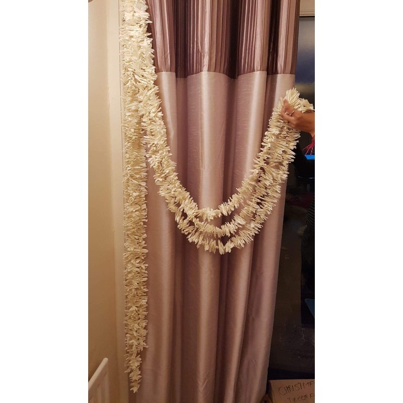 Estationeryhouse Jasmine Garland 5 feet approx Artificial Silk Flowers pack