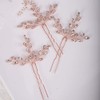 YERTTER - Horquillas para el pelo de boda, 3 unidades,