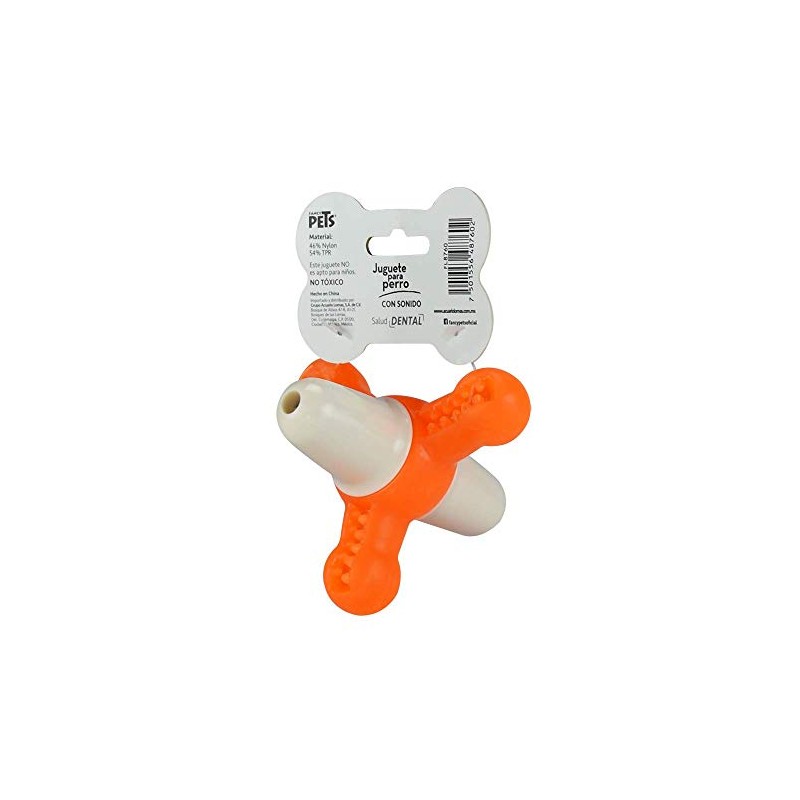 Fancy Pets Juguete Dental Matatena con Sonido para Perro