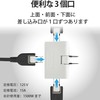 KOZUMUWAN Outlet Power Strip 3 Gang Lightning Guard White with
