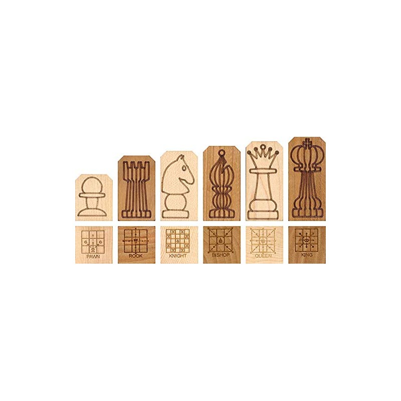 Chess Pieces with Basic Board - Made in USA